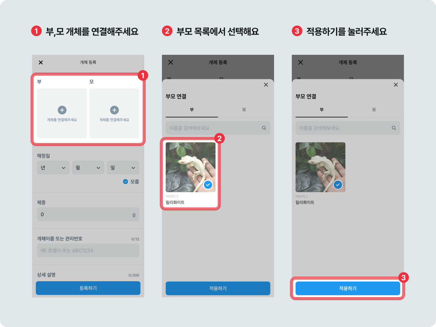 부모 목록 조회